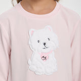 Choupette Blouse With Dog Applique