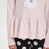 Choupette Blouse With Dog Applique