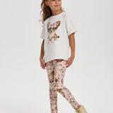 Choupette Doggy Printed Cotton Leggings