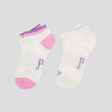 Sport Socks with Purple Logo (2 pairs)