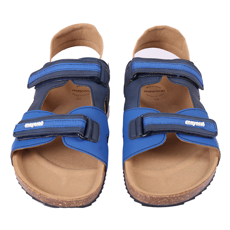 Blue Logo Sandal