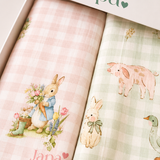 Japa Countryside Gingham Swaddle Blanket