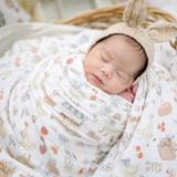 Japa Farmers' Market Swaddle Blanket