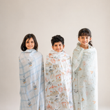 Japa Petite Foire Swaddle Blanket