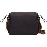 Fendi Black Leather Nylon Changing Bag