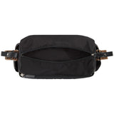 Fendi Black Leather Nylon Changing Bag