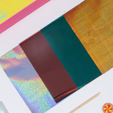 Wooden Charms - Candyland Foil Art