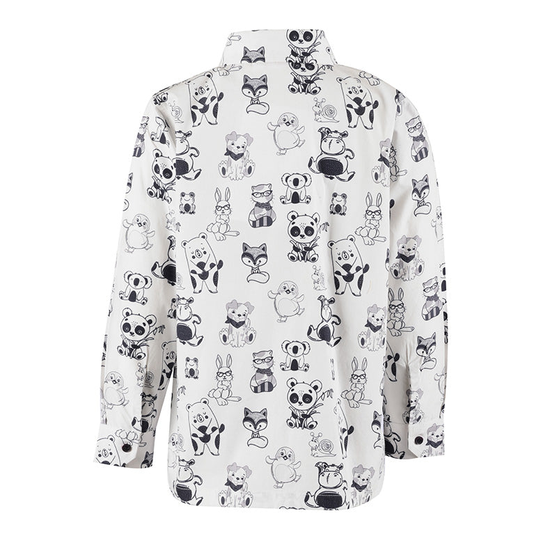 Doodle Print Shirt