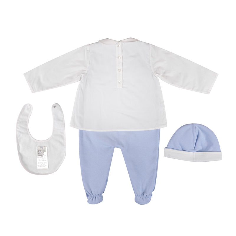 Light Blue Babygrow Set