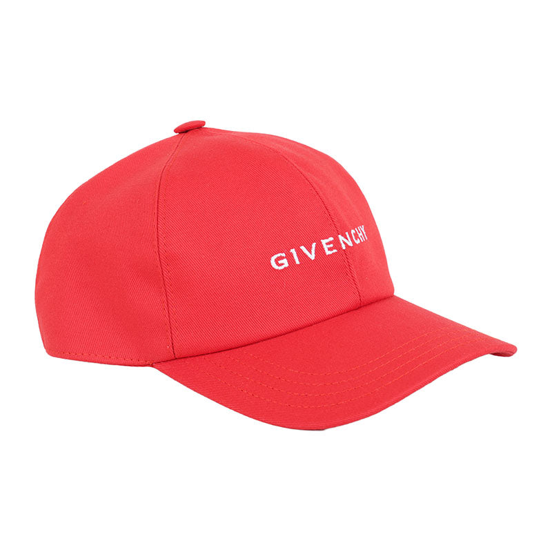 Red Cap With Brand Name
