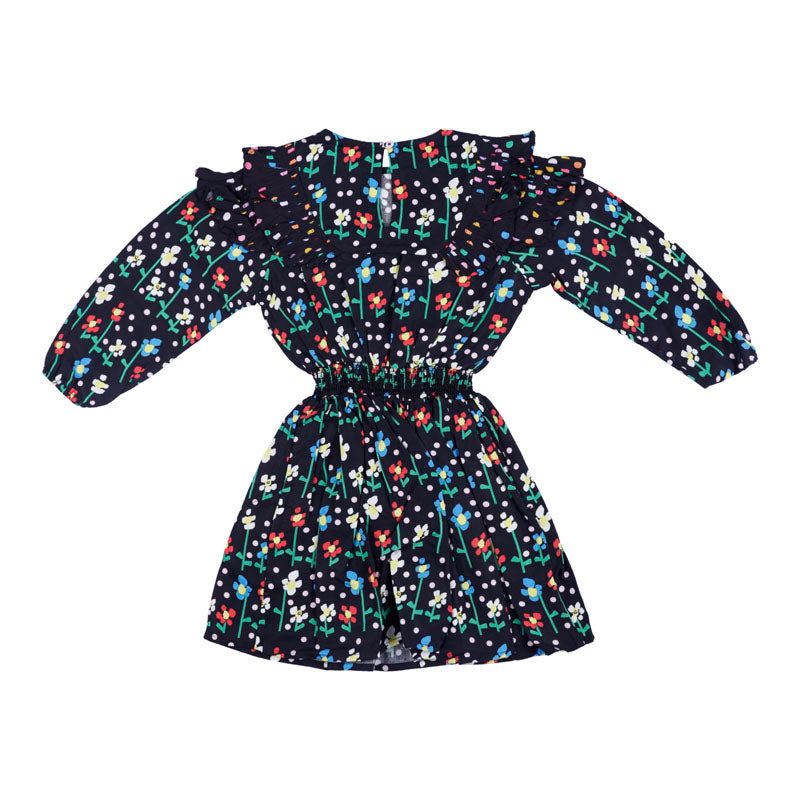 Dotty Daisies Ruffle Dress