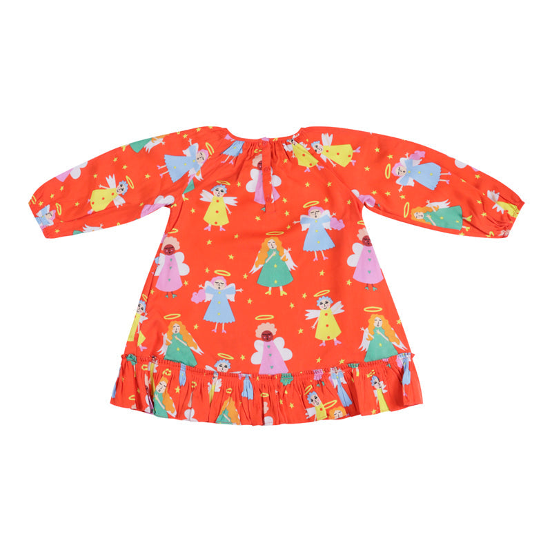 Red Tencel Dress