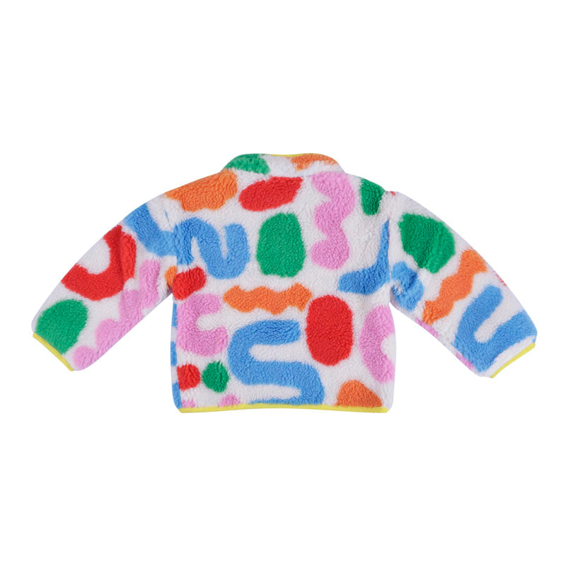 Multicolor Kids Fleece Jacket