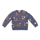 Boys Blue Cotton Tracksuit