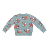 Boys Green Cotton Tracksuit