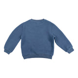 Blue Fleece Fox Sweatshirt