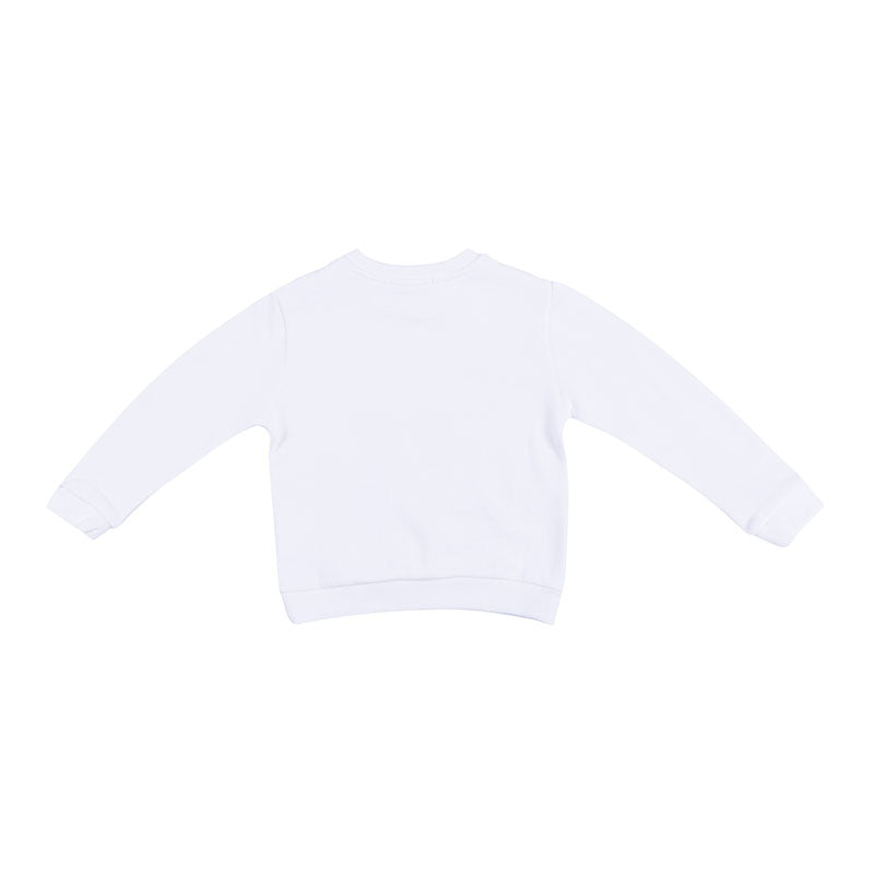 White Rainbow Logo Sweatshirt