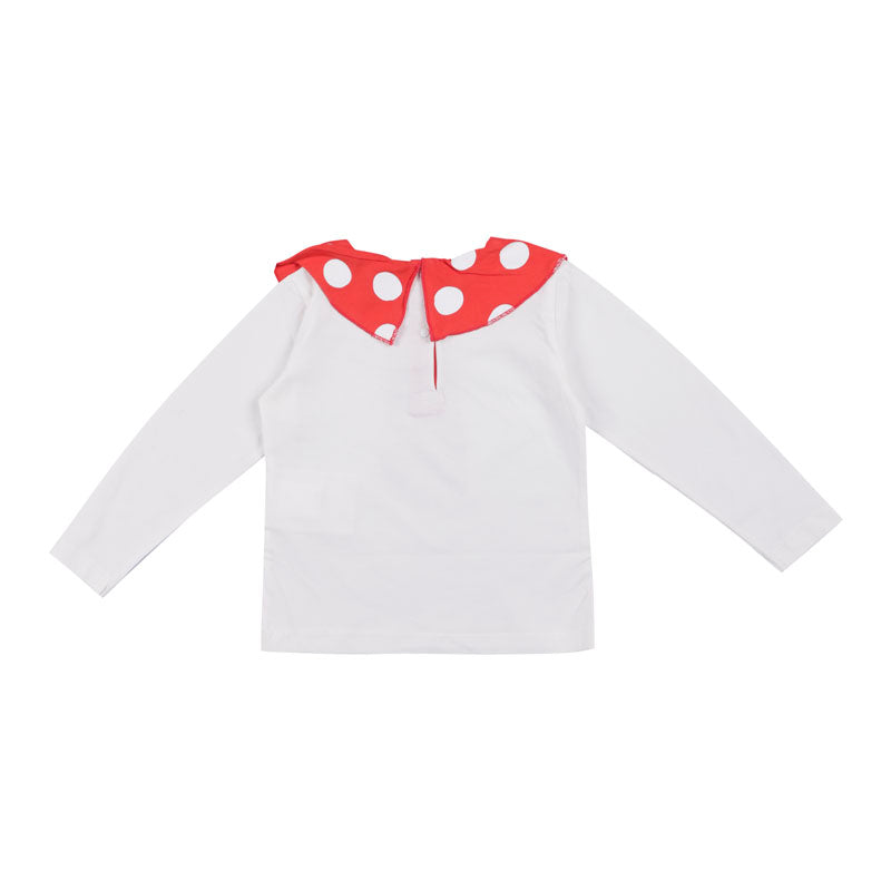 White T-Shirt For Baby Girl
