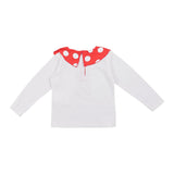 White T-Shirt For Baby Girl