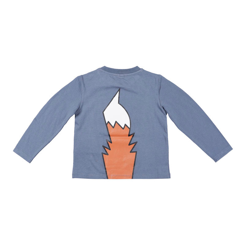 Blue Cotton Fox T-Shirt