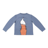 Blue Cotton Fox T-Shirt