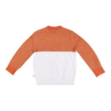 Boys Orange Fox Sweater