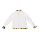 White Barocco Kids Shirt