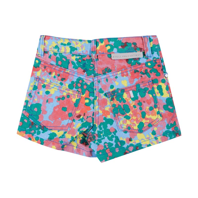 Floral Print Multicolor Shorts