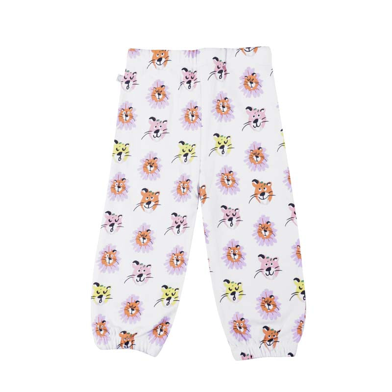 All Over Tiger Face Print Jogger