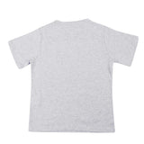 Grey Cotton Funfair Print T-Shirt