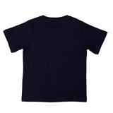 Black Cotton Cartoon T-Shirt