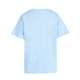 Blue Zip Lock Pocket T Shirt