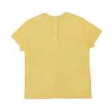 Yellow Brand Name Logo T-Shirt