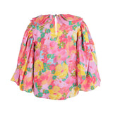 Chunky Bow Floral Top
