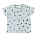Dungree With T-Shirt Set