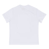 Boys White Graphic Print T-Shirts