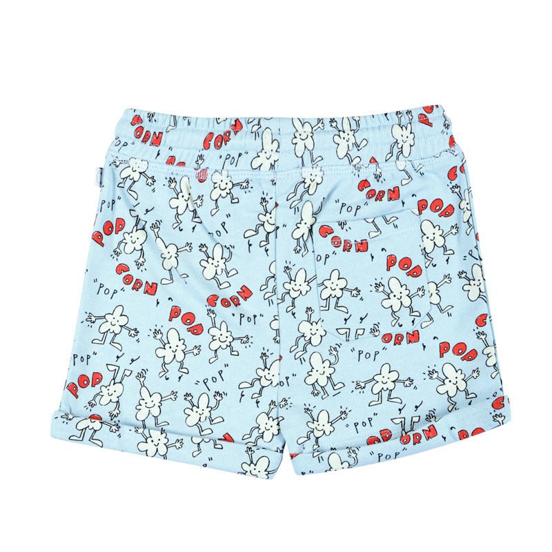 Blue Popcorn Shorts