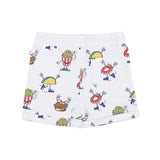 Graphic Print Track Shorts