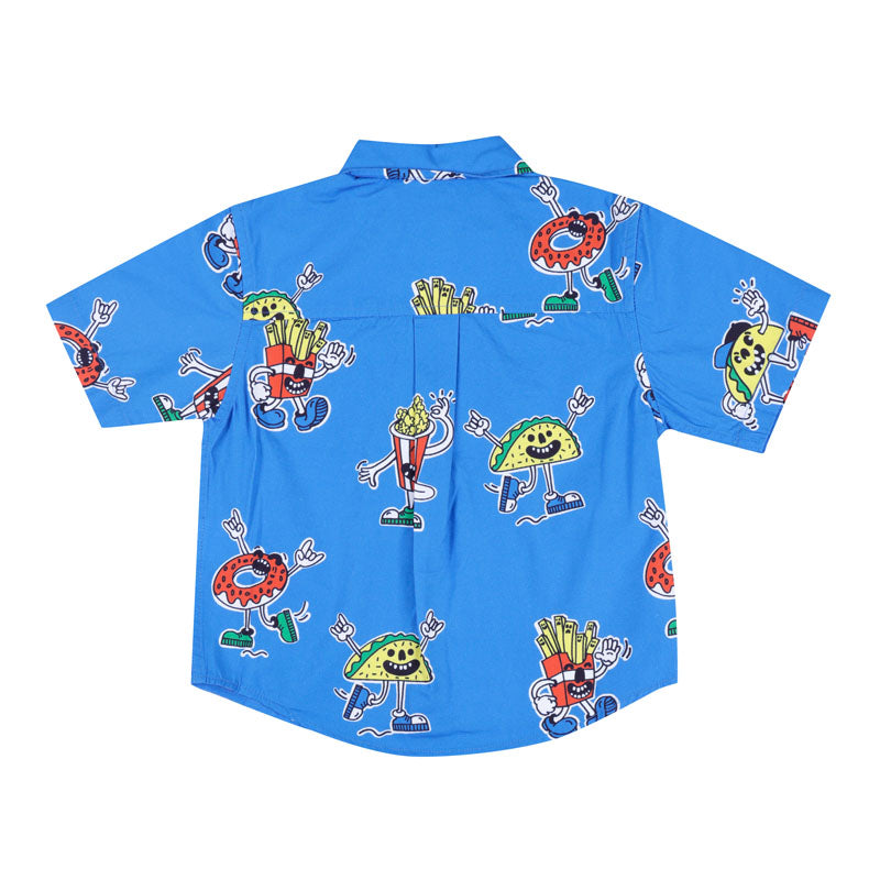 Graphic Print Short Sleeve Shirt