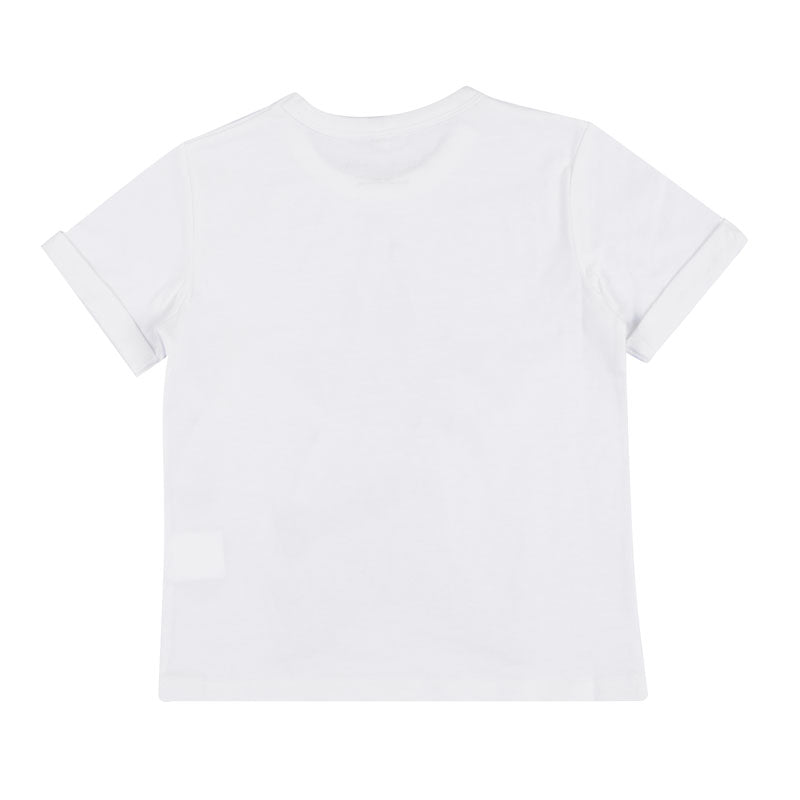 White Fringed Star T-Shirt