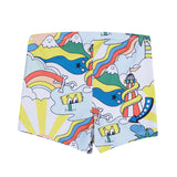 Graphic Print Swim Shorts