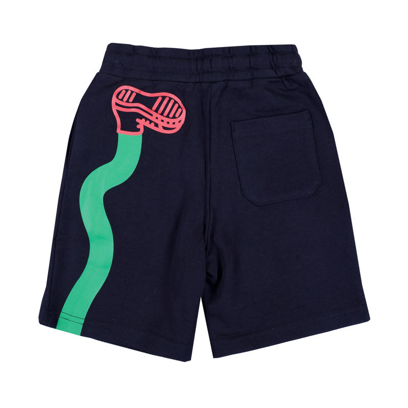 Illustration Print Shorts