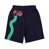Illustration Print Shorts