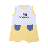 Yellow Cotton Shortie Set
