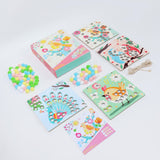 Blissful Birds Pom Pom Art Kit