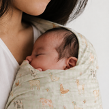 Japa Countryside Gingham Swaddle Blanket