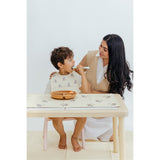 Japa Monk-Archy Double Sided Vegan Leather Bibs