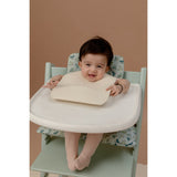 Japa Peace Ivory Double Sided Vegan Leather Bibs