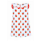 Stella Rossa Orange Print A-Line Dress