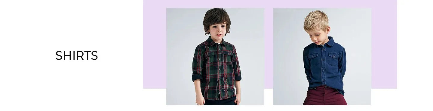 Boy>Tops>Shirts banner